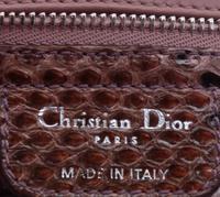 Christian Dior Python Flap Bag, 2009