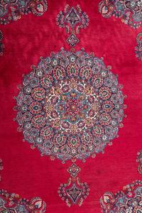 A Kashan Wool Rug