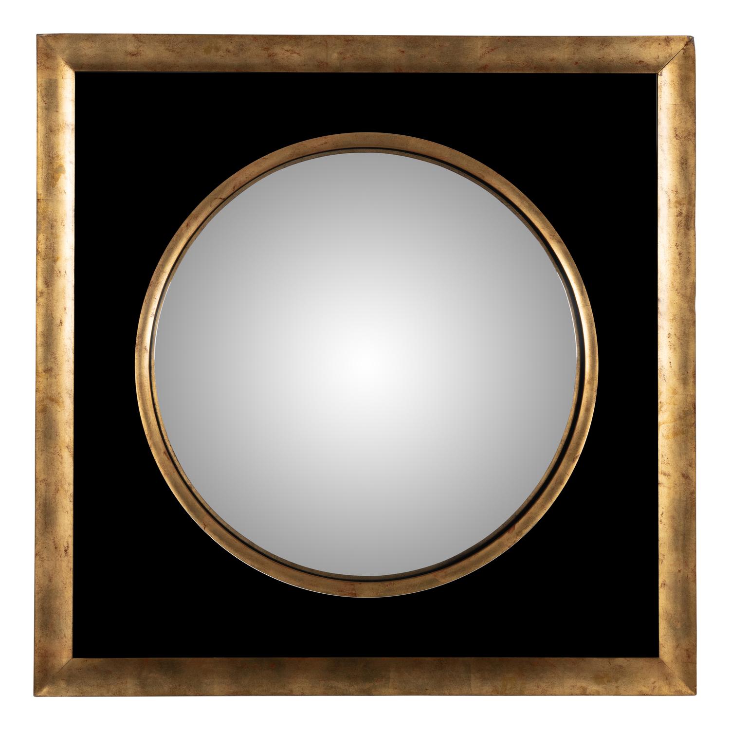 A Contemporary Convex Wall Mirror