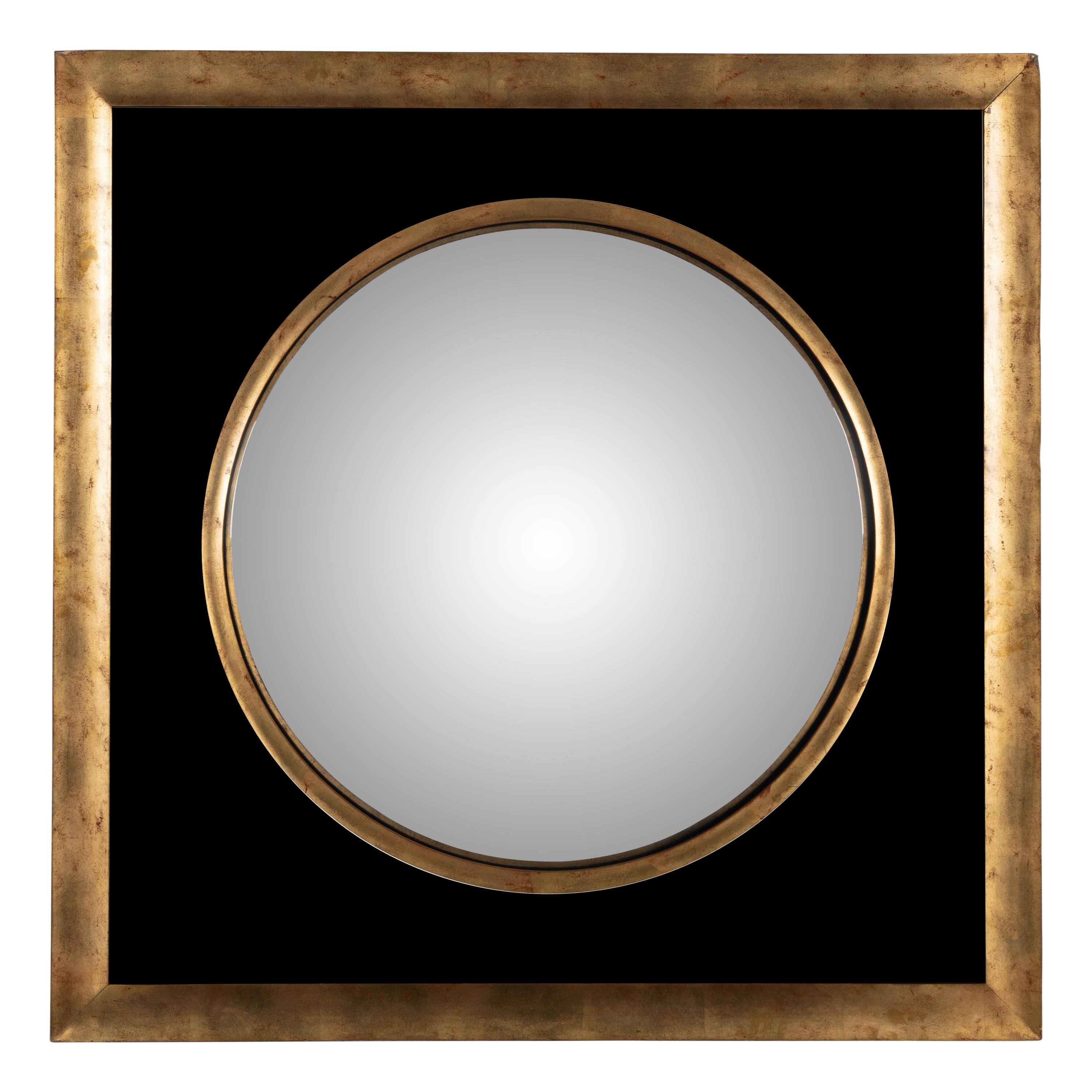 A Contemporary Convex Wall Mirror