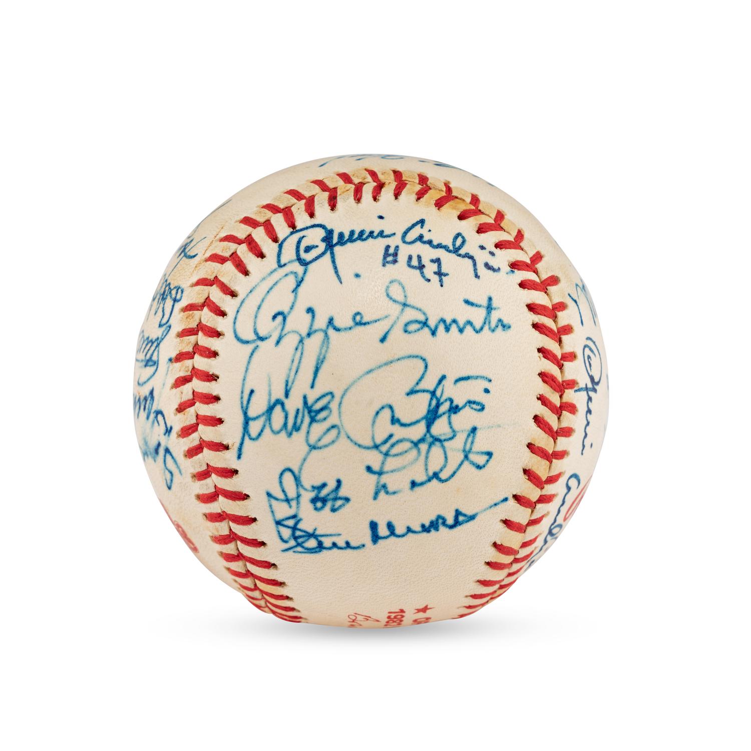 A 1982 World Series Champions St. Louis Cardinals Team Signed Autograph Baseball (Beckett Authentication Services Letter of Authenticity)