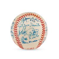 A 1982 World Series Champions St. Louis Cardinals Team Signed Autograph Baseball (Beckett Authentication Services Letter of Authenticity)