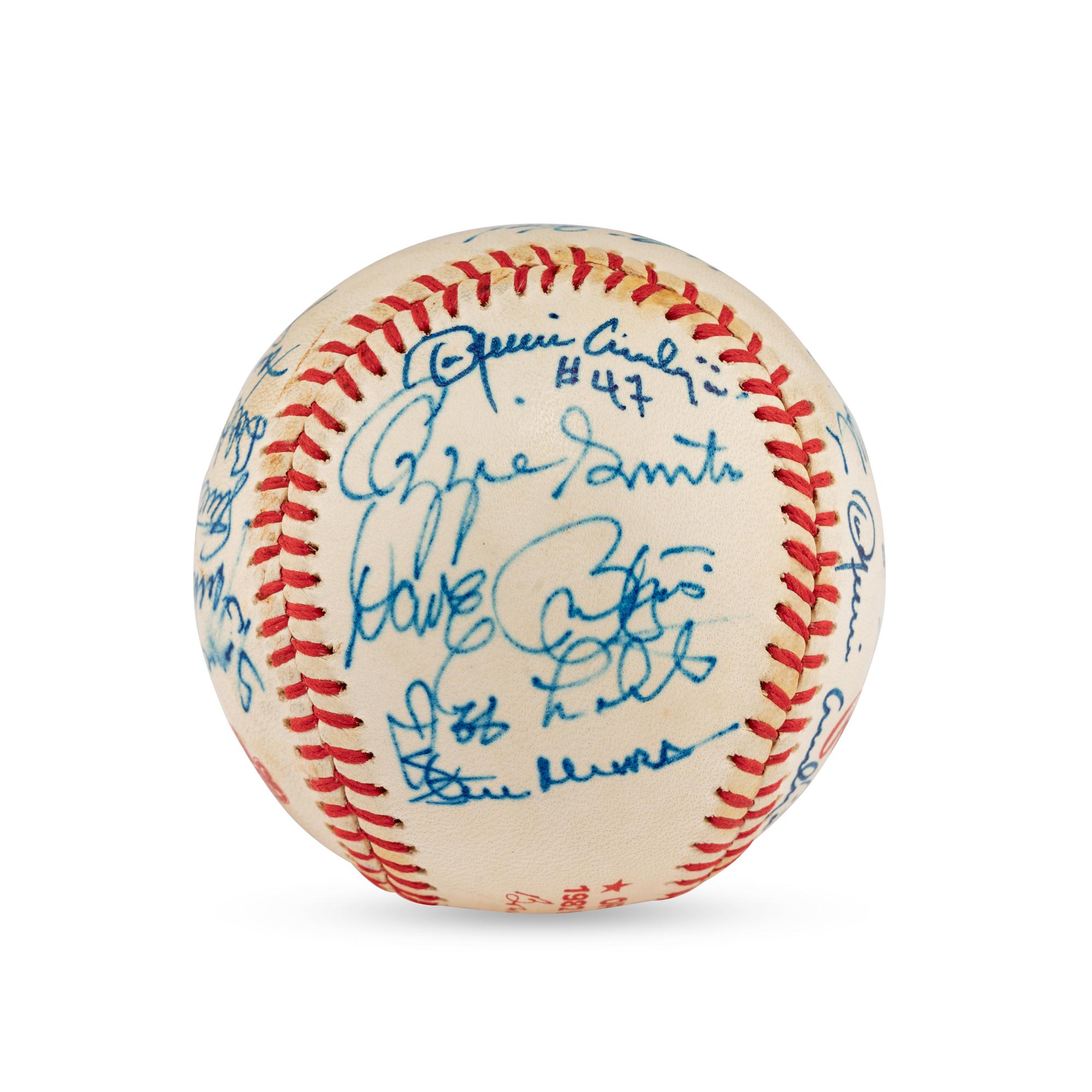 A 1982 World Series Champions St. Louis Cardinals Team Signed Autograph Baseball (Beckett Authentication Services Letter of Authenticity)