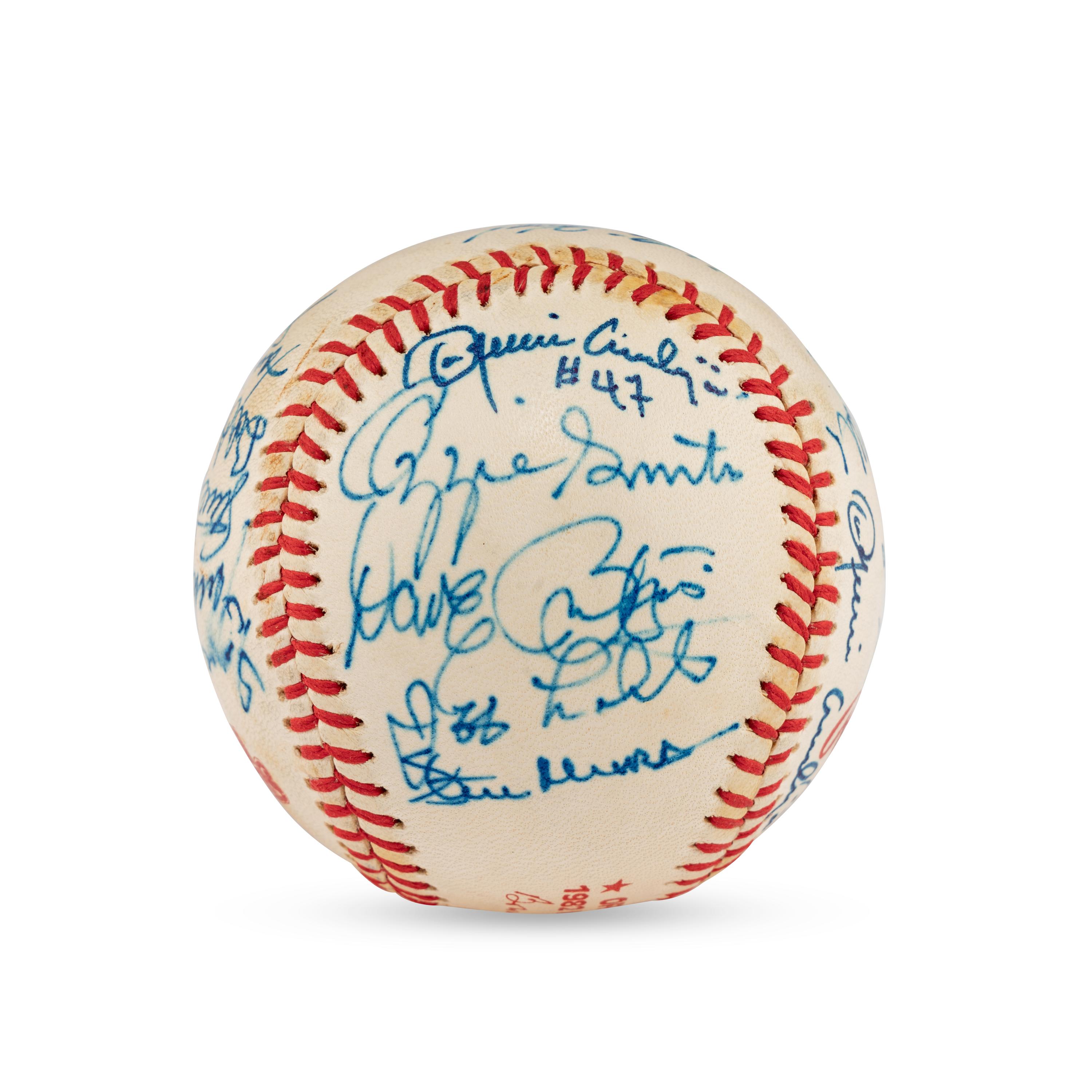 A 1982 World Series Champions St. Louis Cardinals Team Signed Autograph Baseball (Beckett Authentication Services Letter of Authenticity)