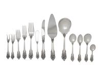 An American Silver Flatware Service