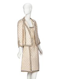 Dress Suit Attributed to Chanel Haute Couture, 1968