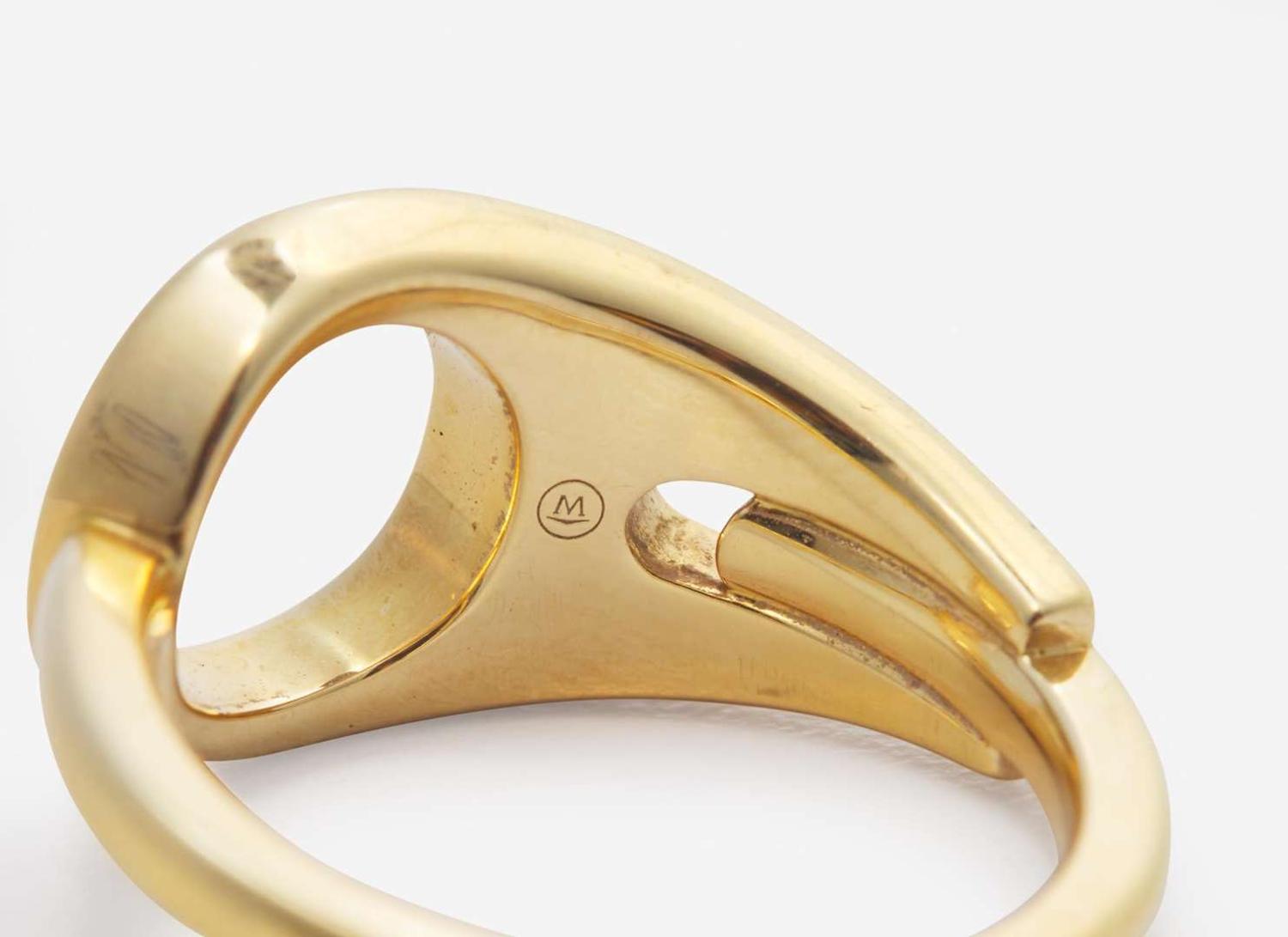 A Group of 18K Yellow Gold Movado Jewelry