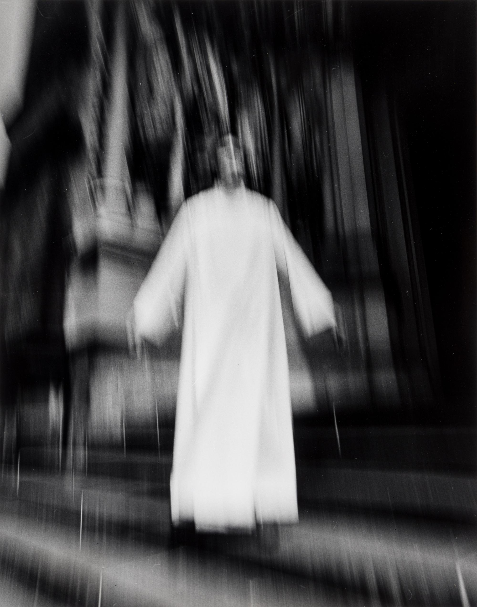 Arthur Tress (born 1940) Untitled (Figure in white robes,) 1980s