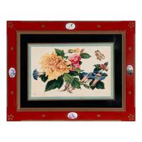 A Set of Twelve Chinese Export Watercolor and Pith Botanical Paintings