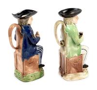 Two Ralph Wood Burslem Pottery 'Rodney's Sailor' Toby Jugs