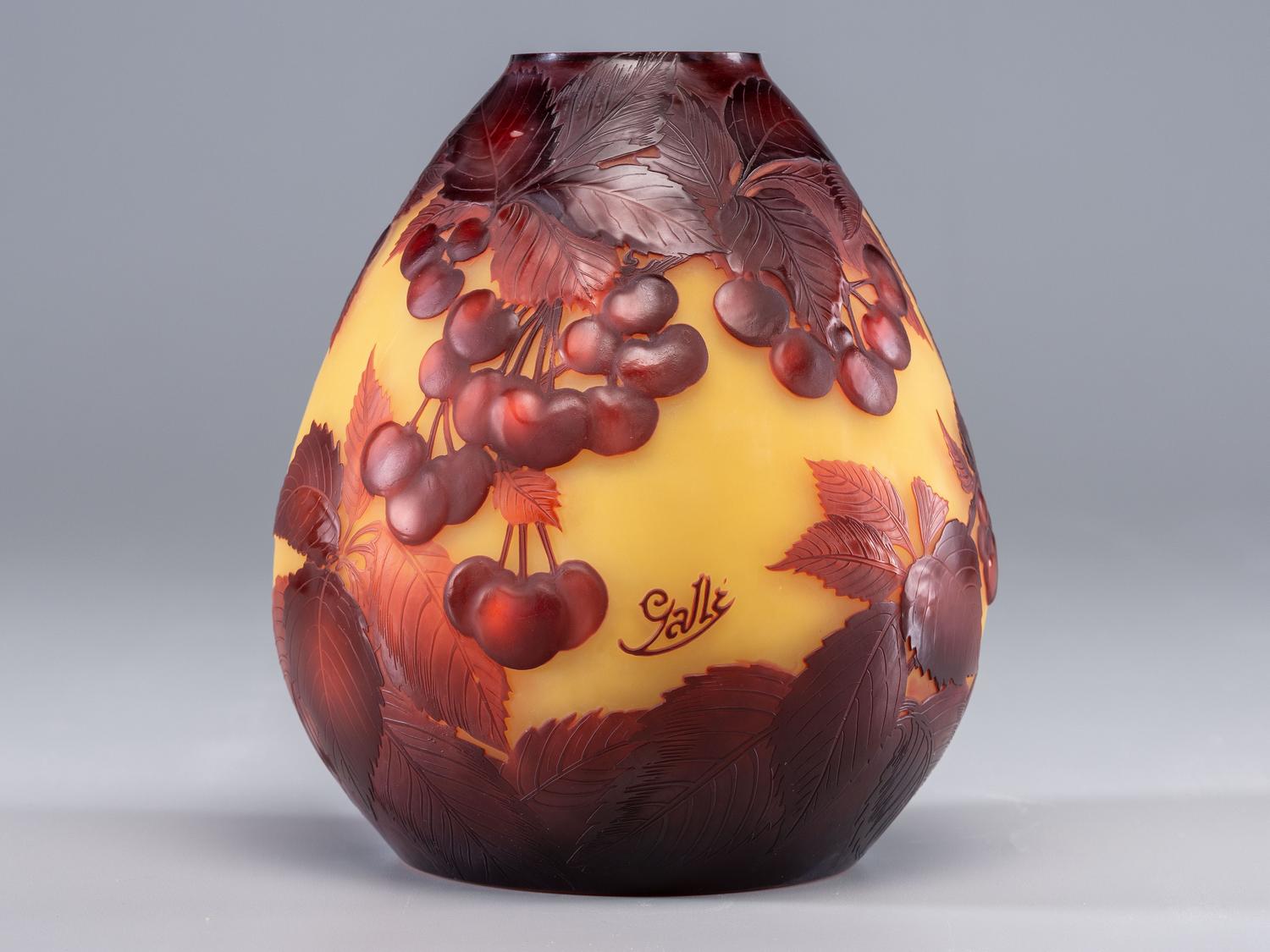 Cherries Vase