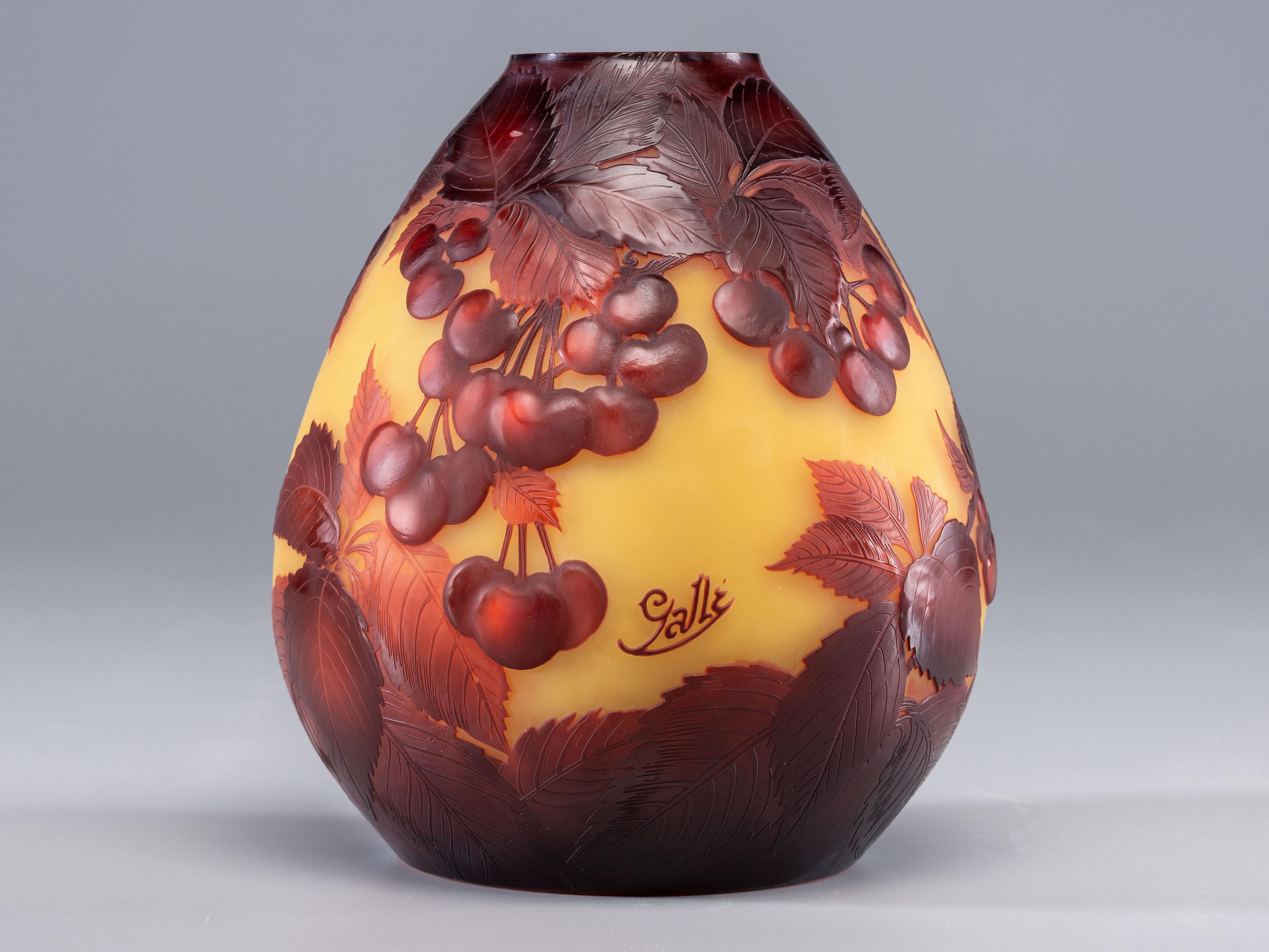 Cherries Vase