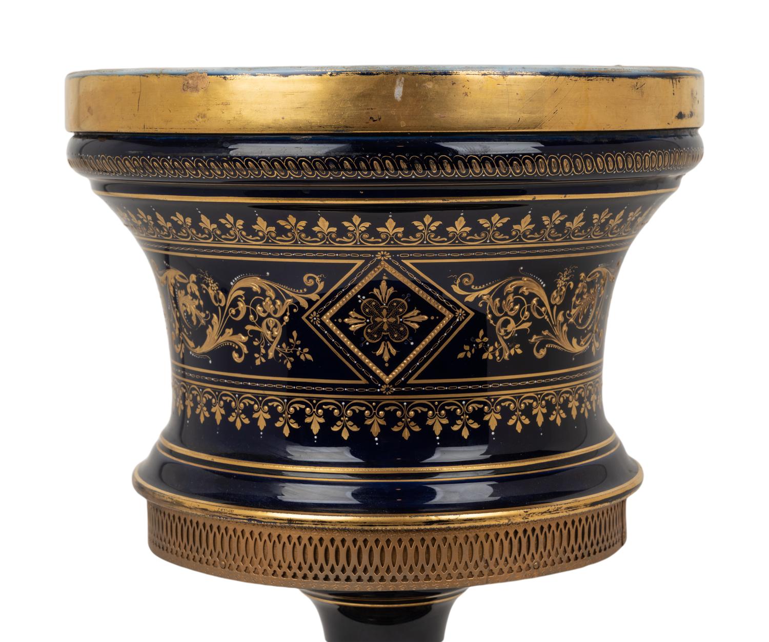 A Vienna Porcelain Urn