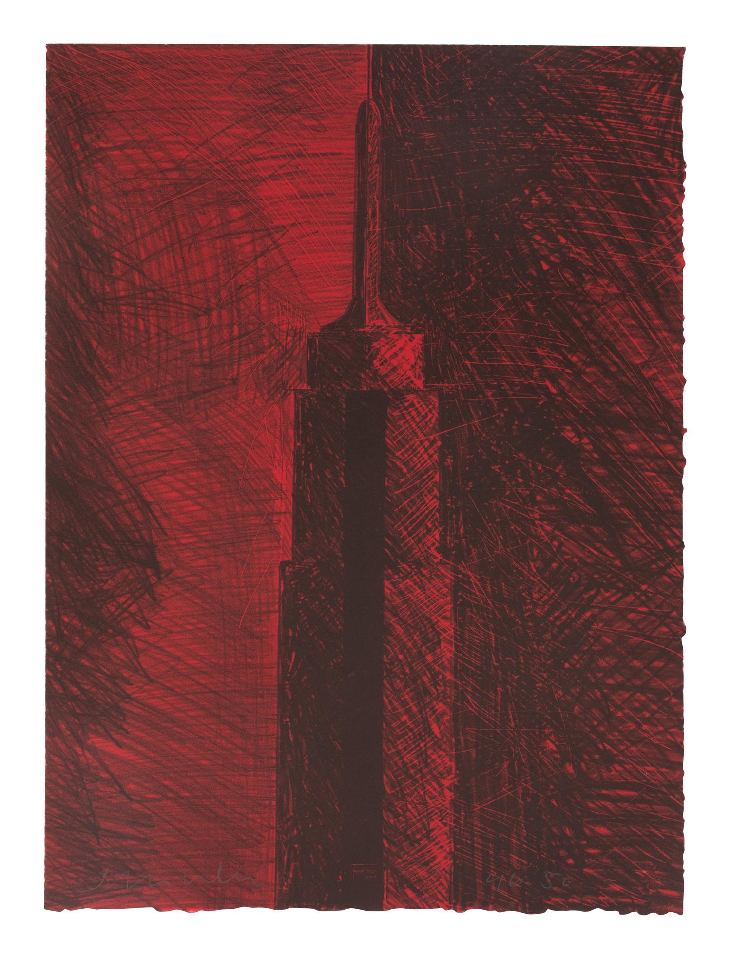 Three Works: Empire State Blue, Empire State Red, Empire State Burgundy
