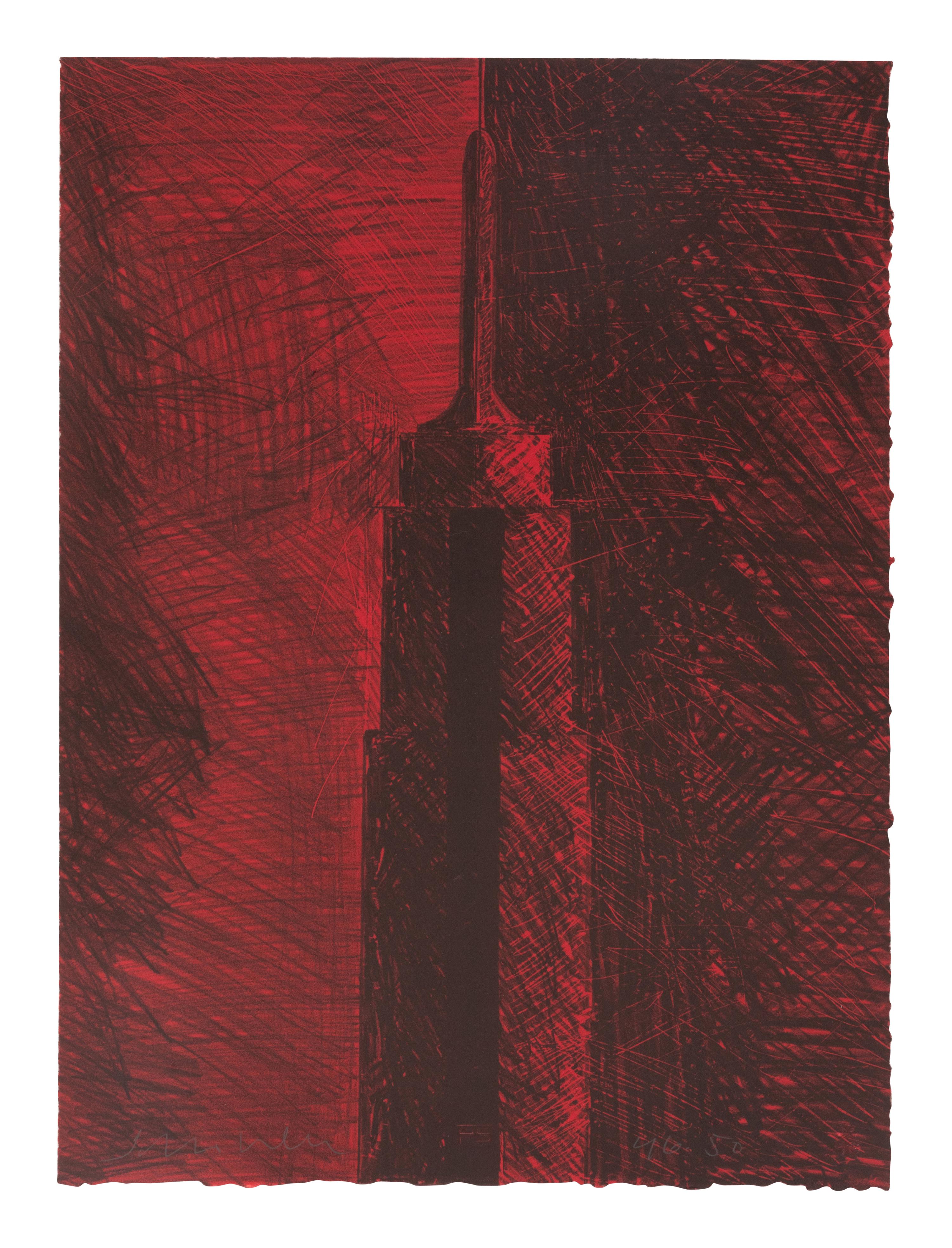 Three Works: Empire State Blue, Empire State Red, Empire State Burgundy