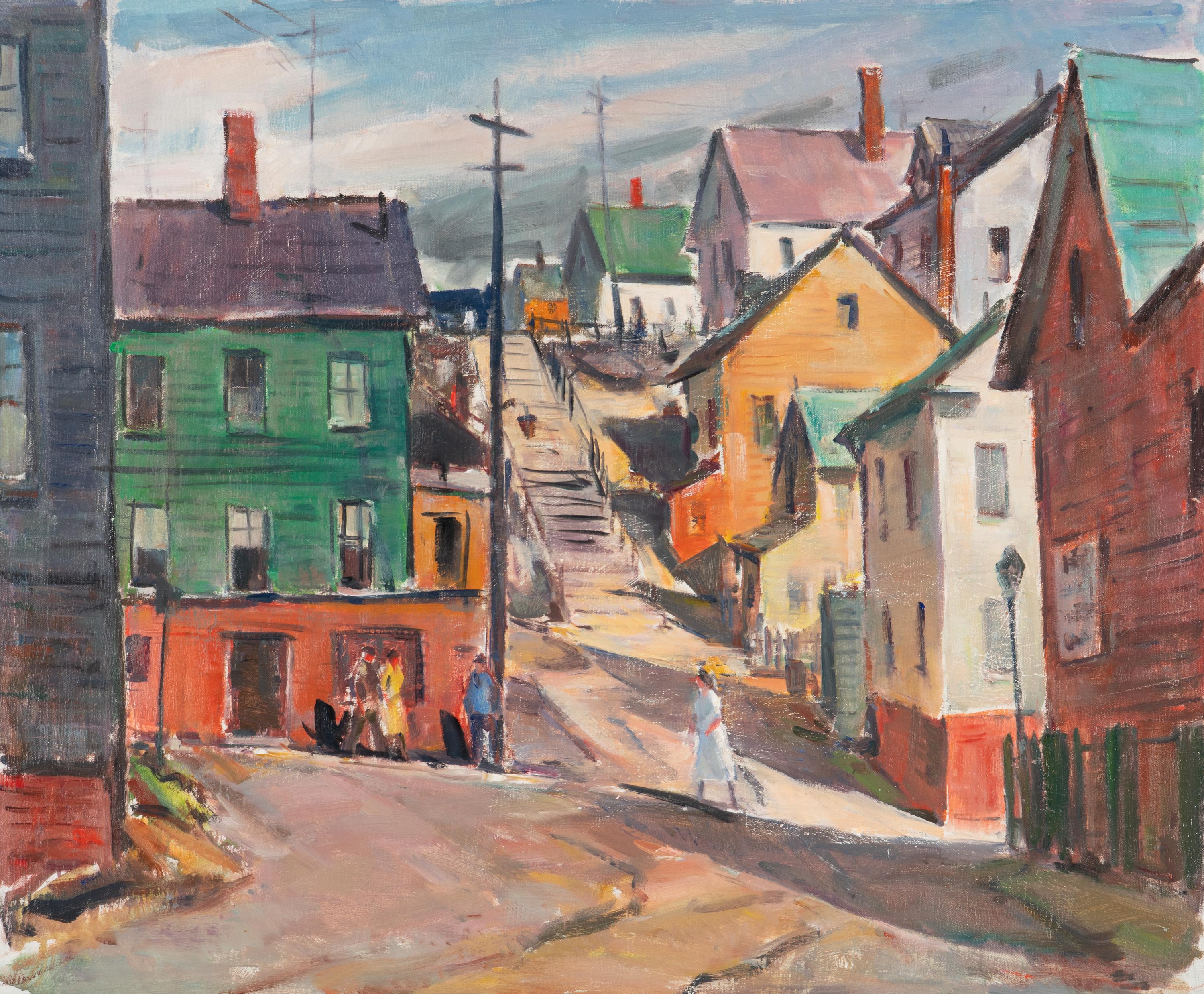 Carl William Peters (American, 1897–1980) — At the Corner