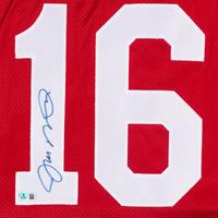 A Joe Montana Signed Autograph San Francisco 49ers Jersey