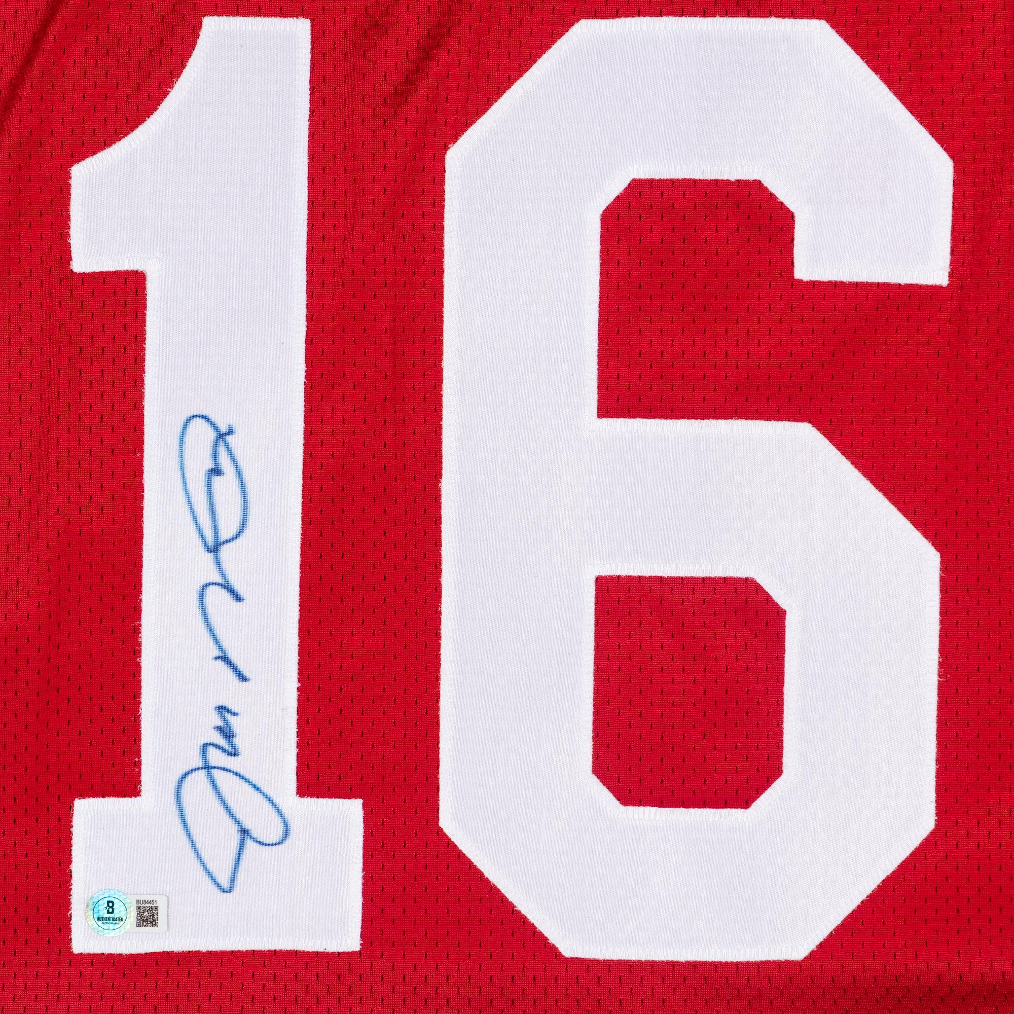 A Joe Montana Signed Autograph San Francisco 49ers Jersey