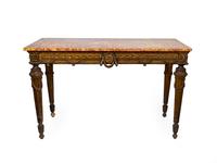 An Italian Neoclassical Giltwood Table — CIRCA 1800