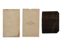 [CIVIL WAR]. War-date diaries, photography, and other ephemera associated with Sergeant Joseph H. Grant, Co. A, 110th Ohio Volunteer Infantry.