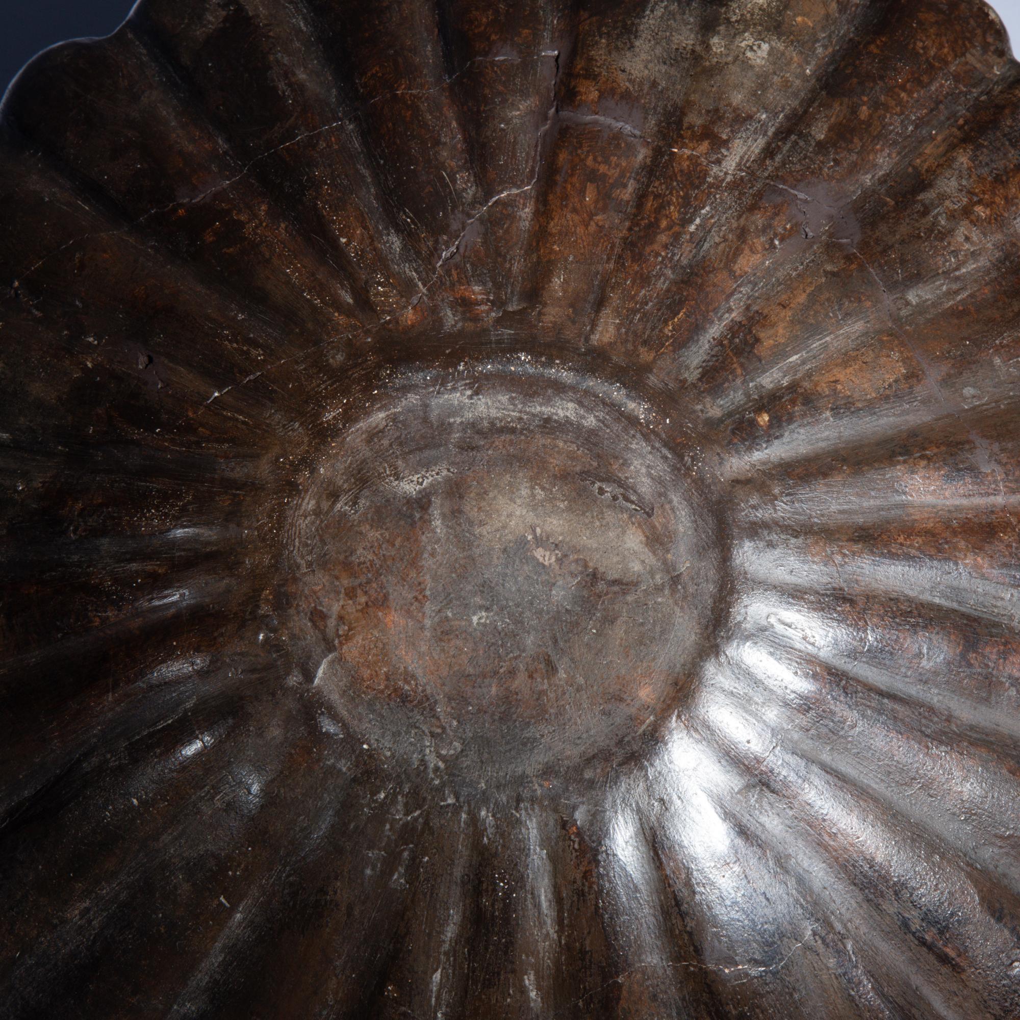 An Etruscan Impasto Fluted Bowl