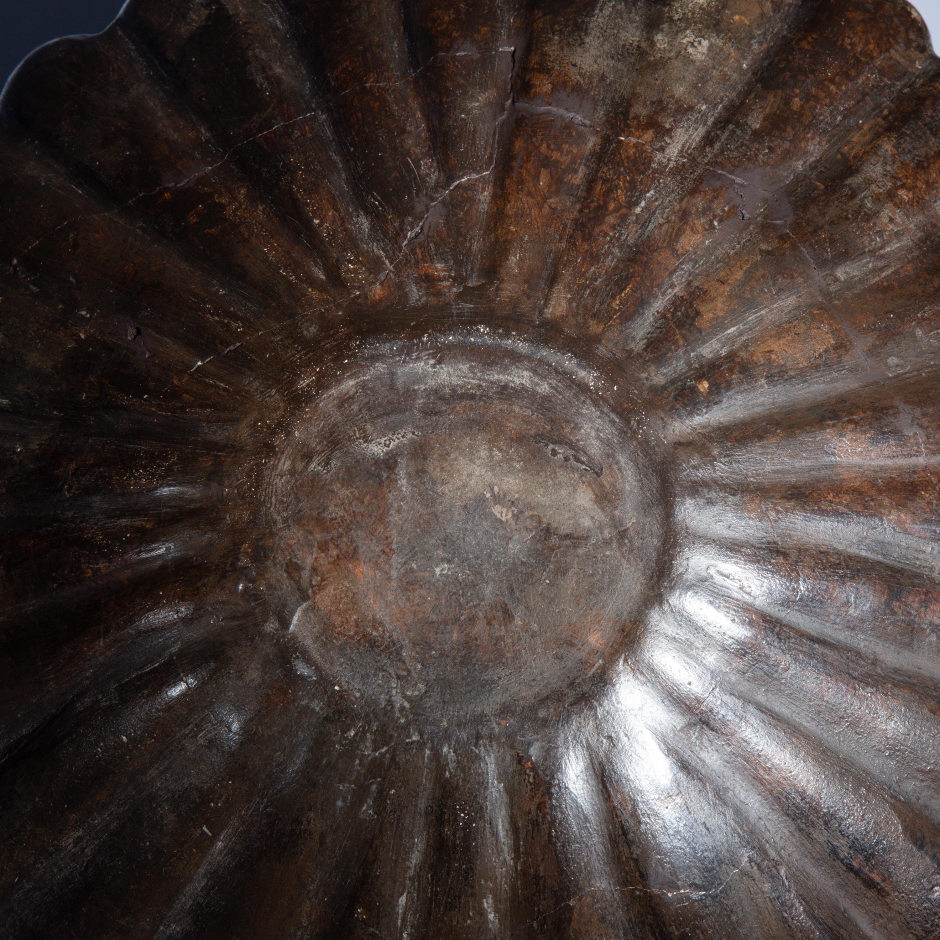 An Etruscan Impasto Fluted Bowl