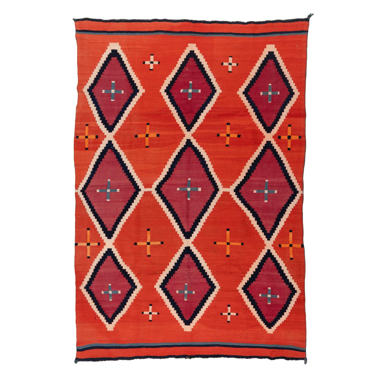 Navajo Transitional Late Classic Serape [Rug]