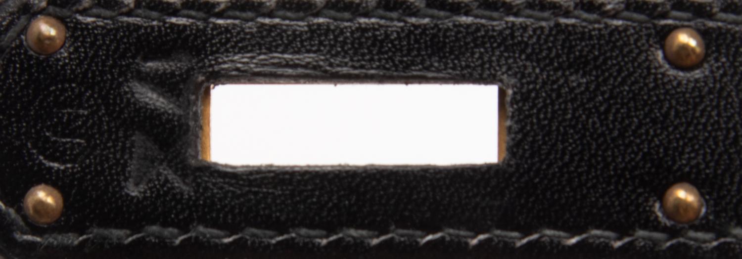 Hermès, Kelly 32 in Noir Box Leather