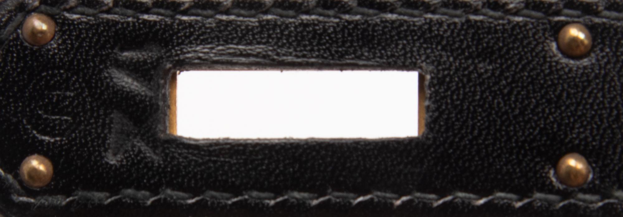 Hermès, Kelly 32 in Noir Box Leather