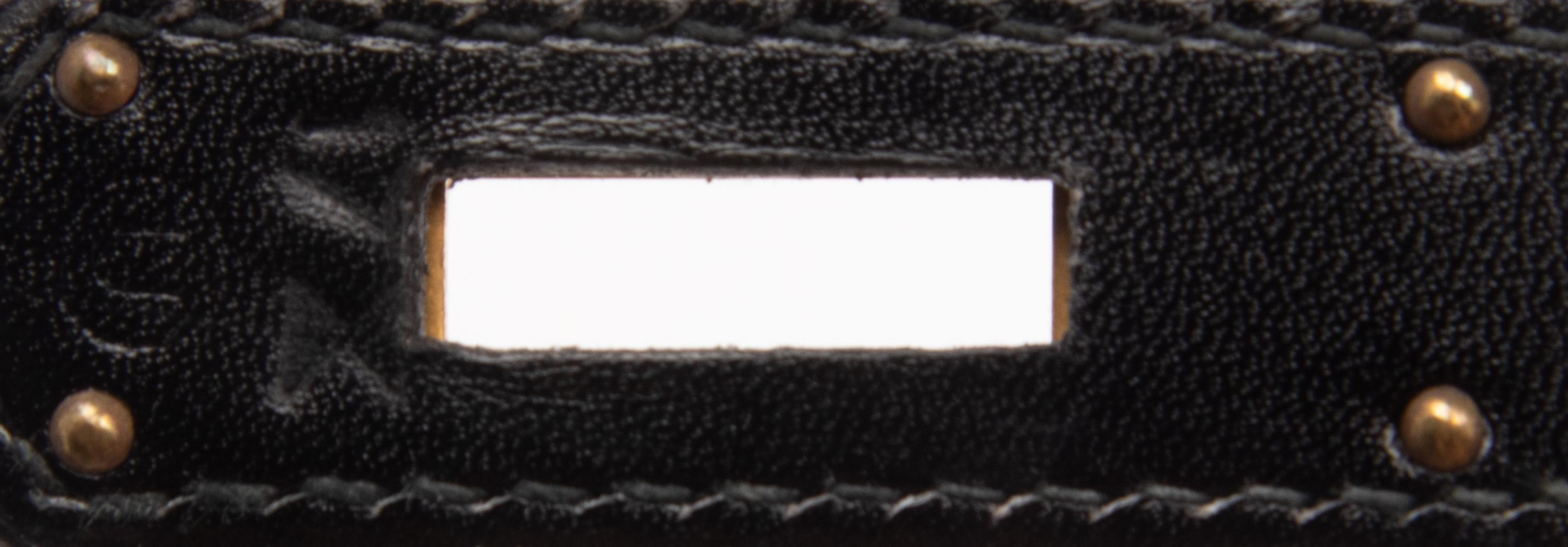 Hermès, Kelly 32 in Noir Box Leather