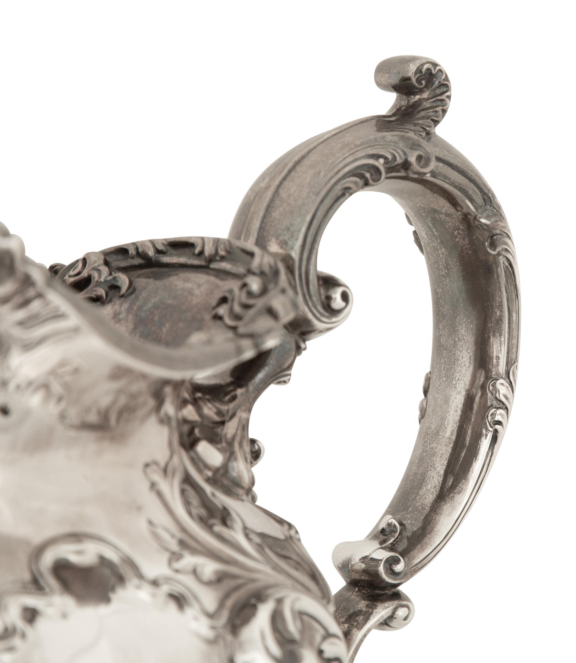 An American Silver Pitcher
