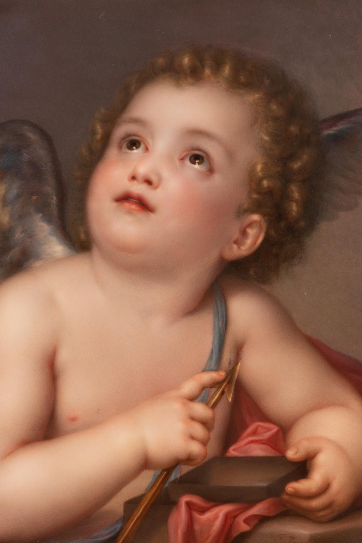 A Berlin (K.P.M.) Porcelain Plaque