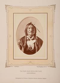Alexander Gardner (Scottish-American, 1821-1882) — Good Buffalo, Ta-Tan-Kah-Nua-Sh-Tah. Washington, DC ca 1870