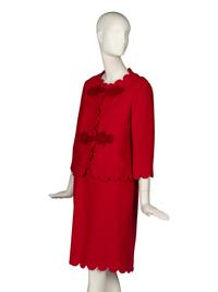 Andrew Gn Dress and Jacket With Belt