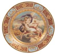 A Vienna Porcelain Cabinet Plate