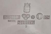 A Swedish Silver Vase
