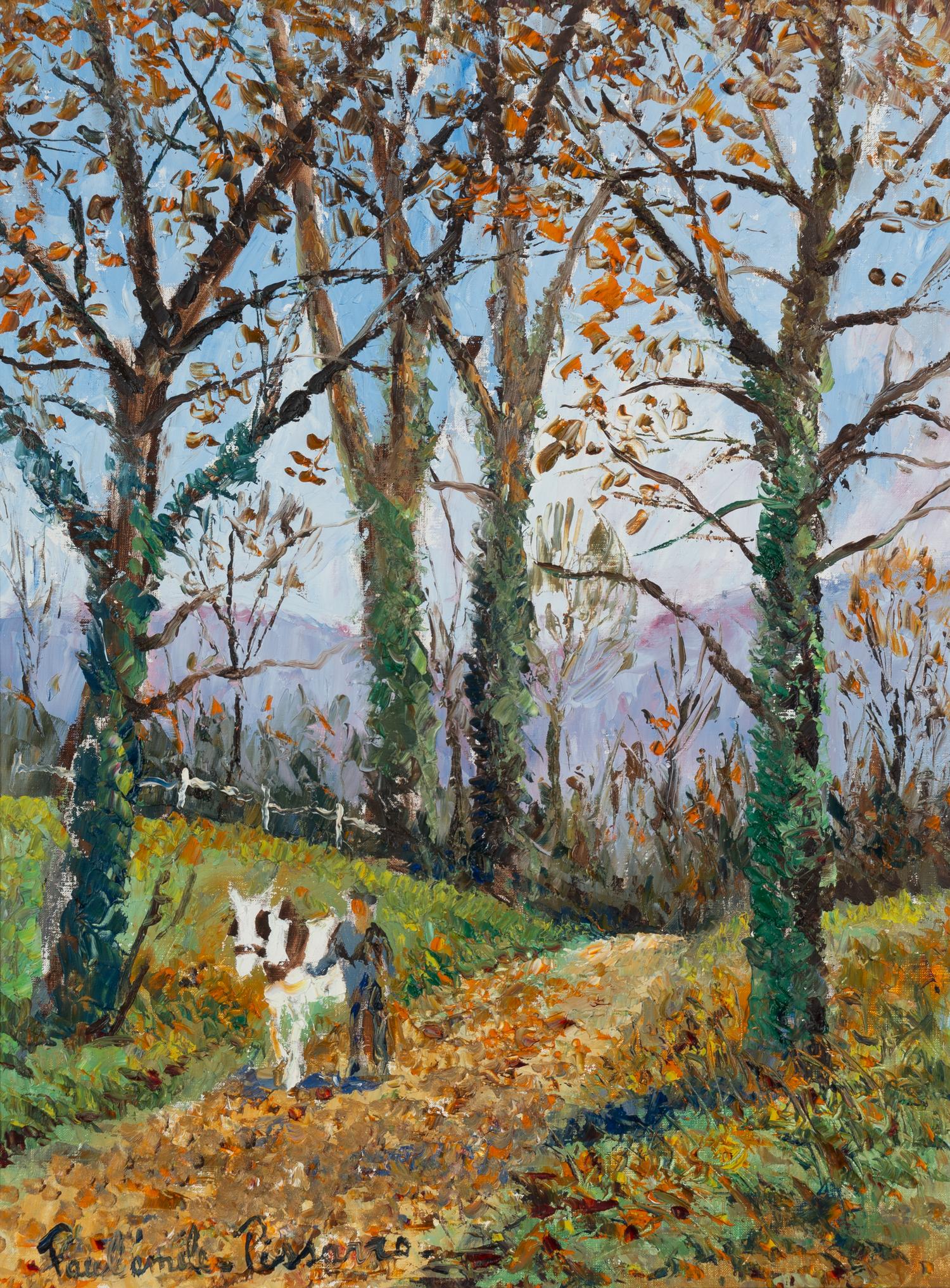 Paul-Émile Pissarro (French, 1884-1972) — Le Cheval Blanc , c. 1972