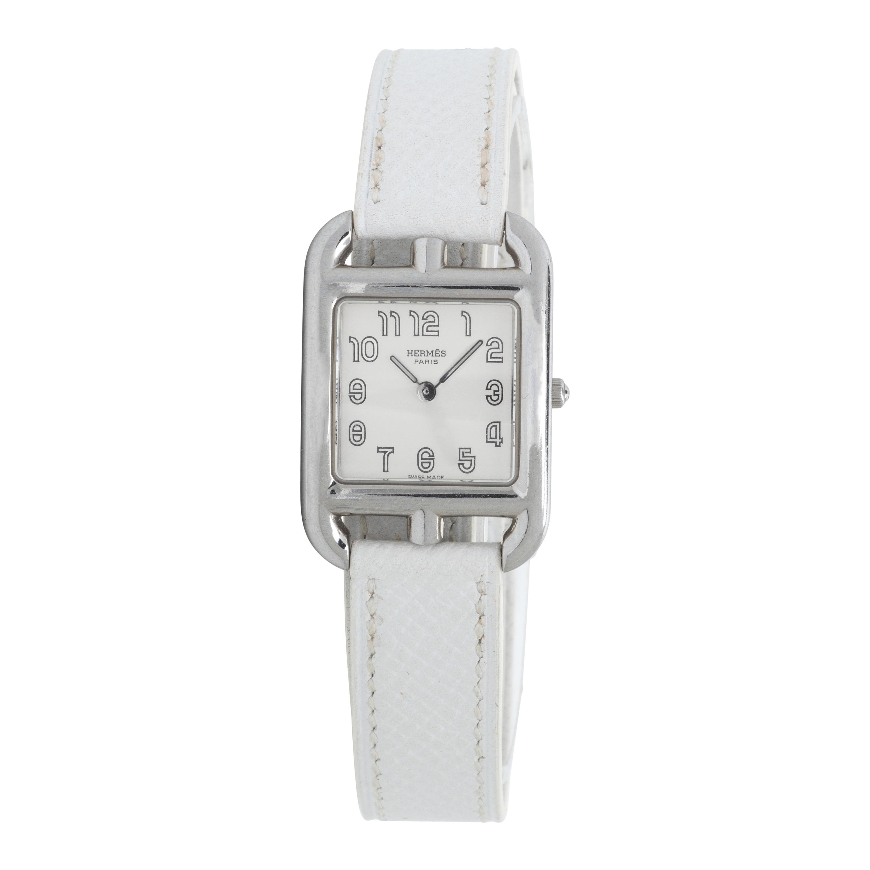 Hermès, Ref. CC1-210, Stainless Steel 'Cape Cod' Watch