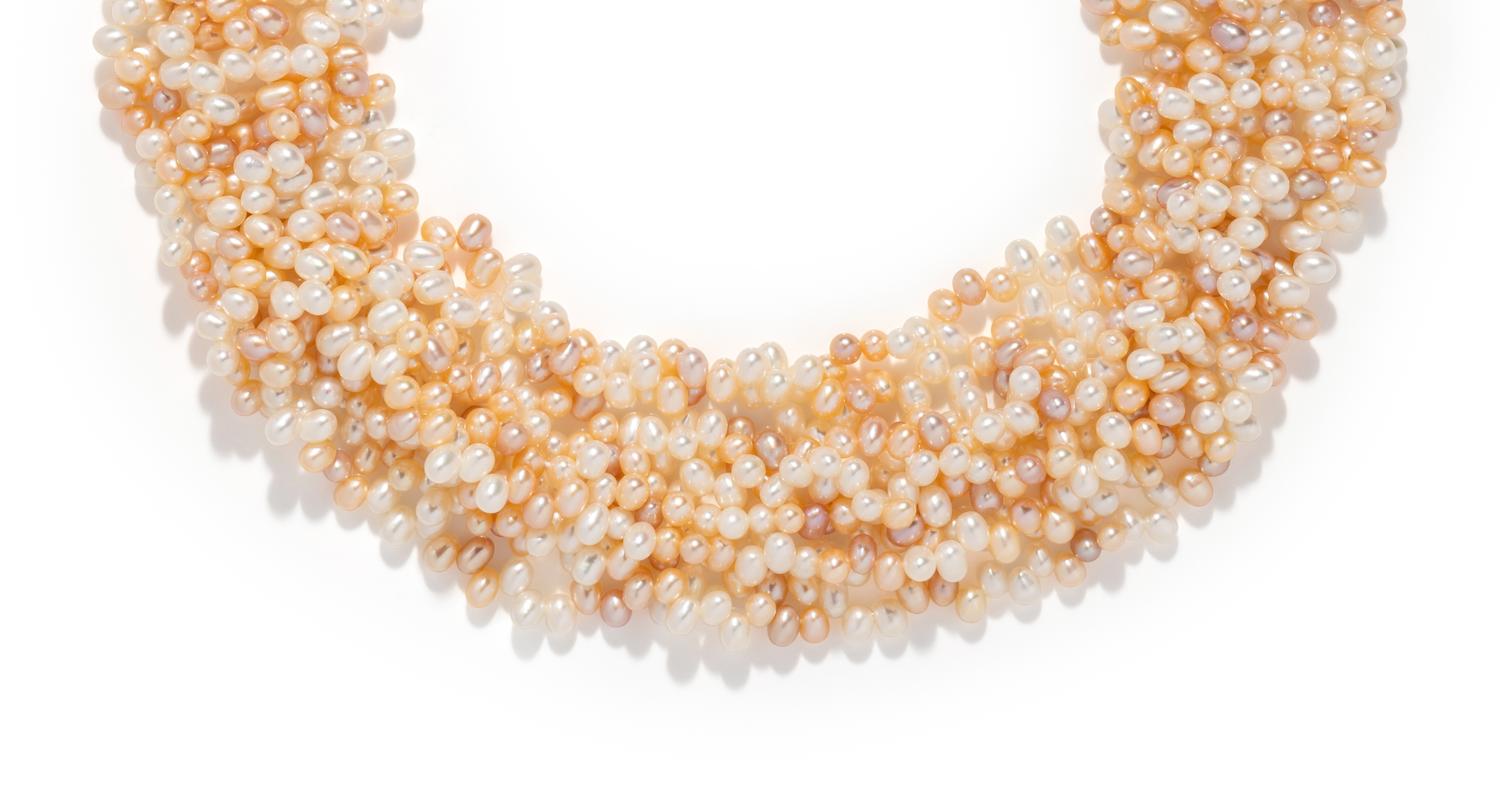 TIFFANY & CO., PALOMA PICASSO, CULTURED PEARL TORSADE NECKLACE
