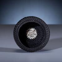 Baleen Basket, with Carved Salmon Finial