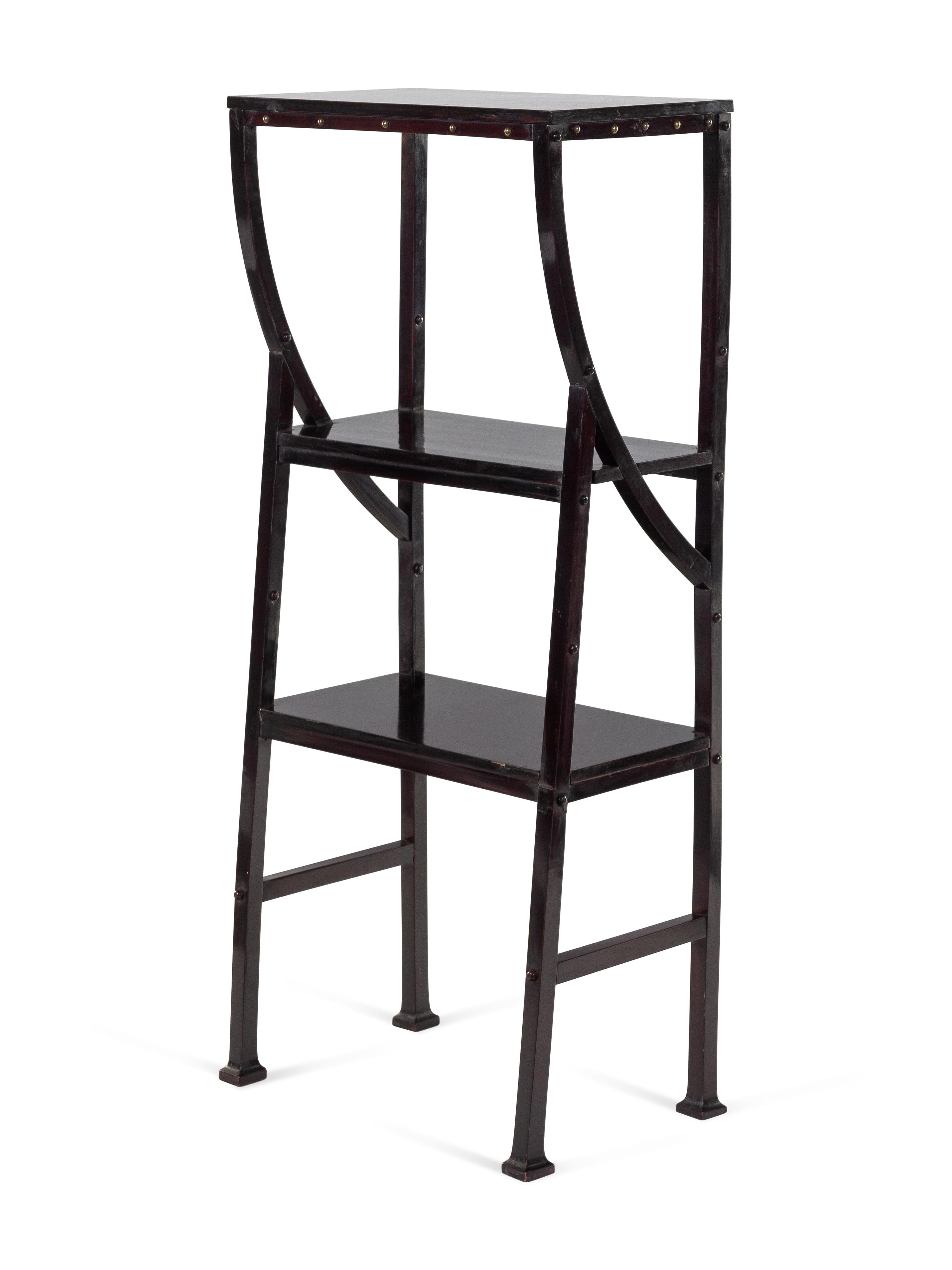 Etagere and Mirror
