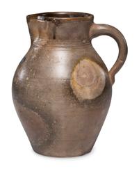 An E. H. Merrill Stoneware Pitcher