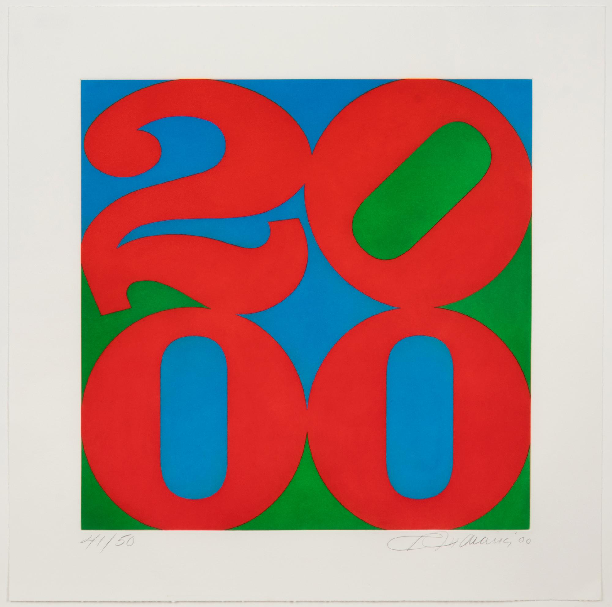 Love / 2000 (a pair of works)