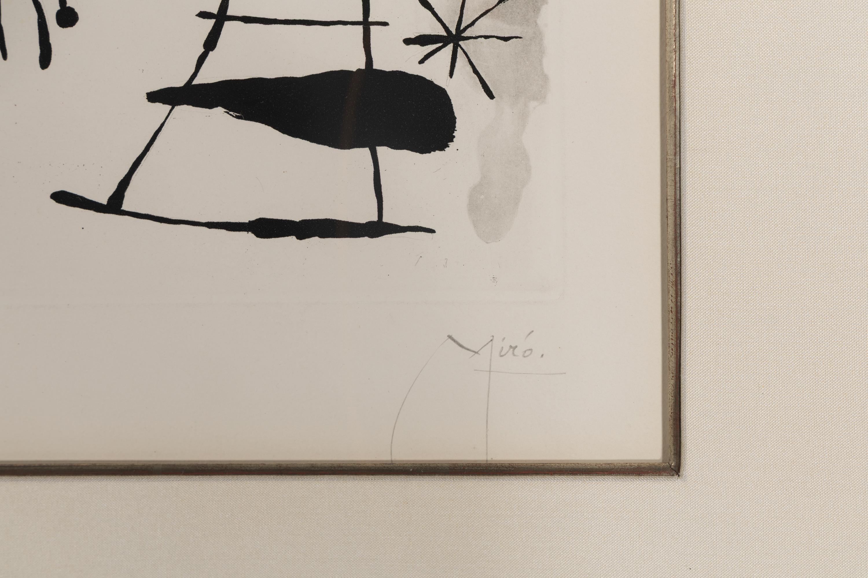 Joan Miró (Spanish, 1893-1983) — Les Philosophes II , 1958