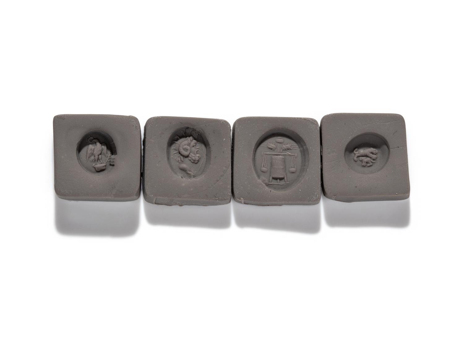 Four Roman Ring Stones