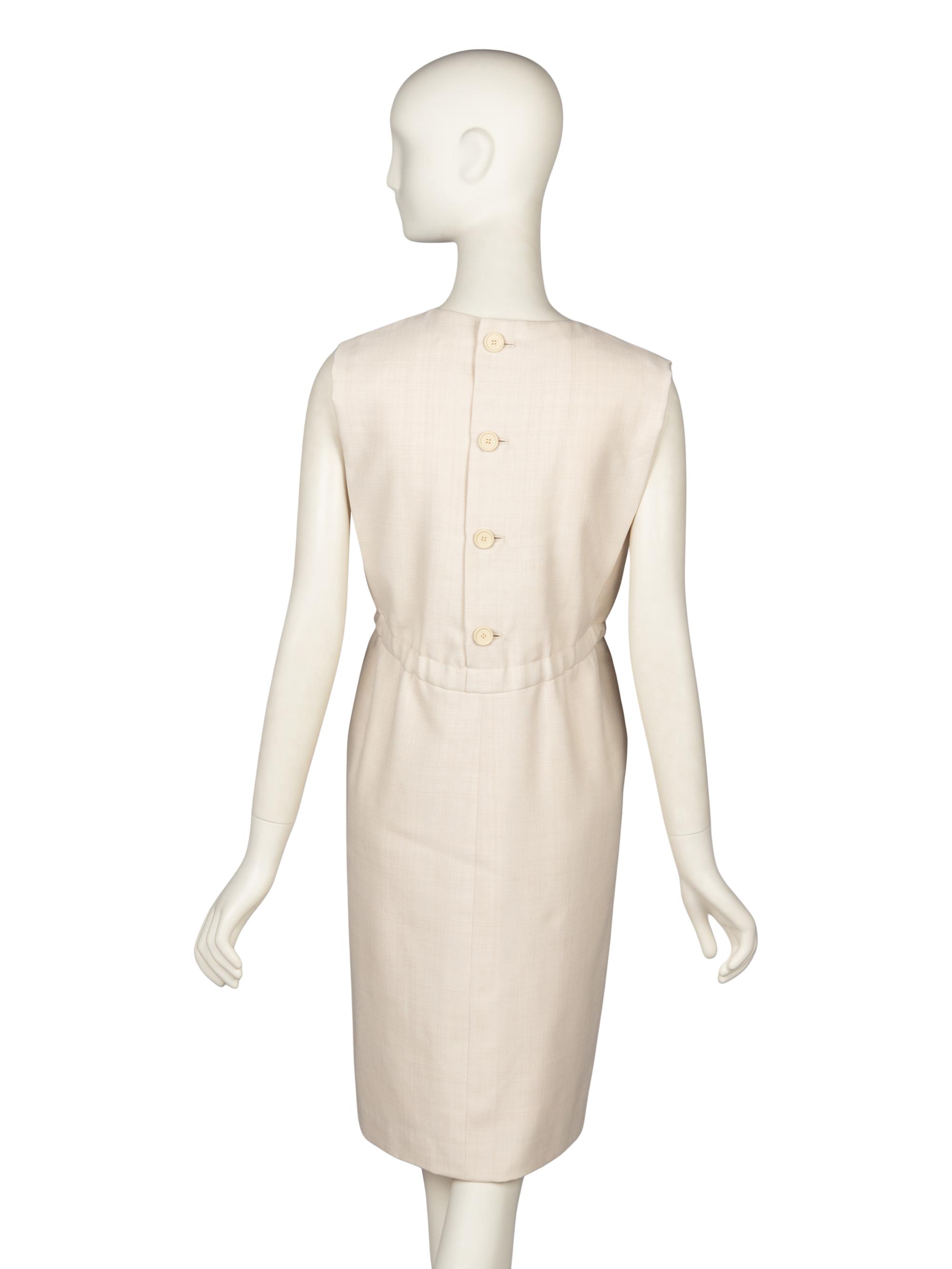 Balenciaga, Wool Shift Dress, Spring 1967