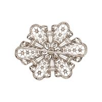 EDWARDIAN, DIAMOND BROOCH