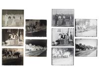 [EARLY PHOTOGRAPHY]. A large group of glass plate negatives and glass slides with Western themes.