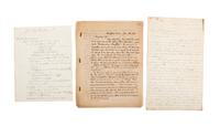 [CIVIL WAR]. Military reports, maps, post-war letters from Union and Confederate officers, and other papers gathered by Union Army officer Louis-Philippe-Albert d'Orléans, comte de Paris (1838-1894), while conducting research for his book History of the Civil War in America .