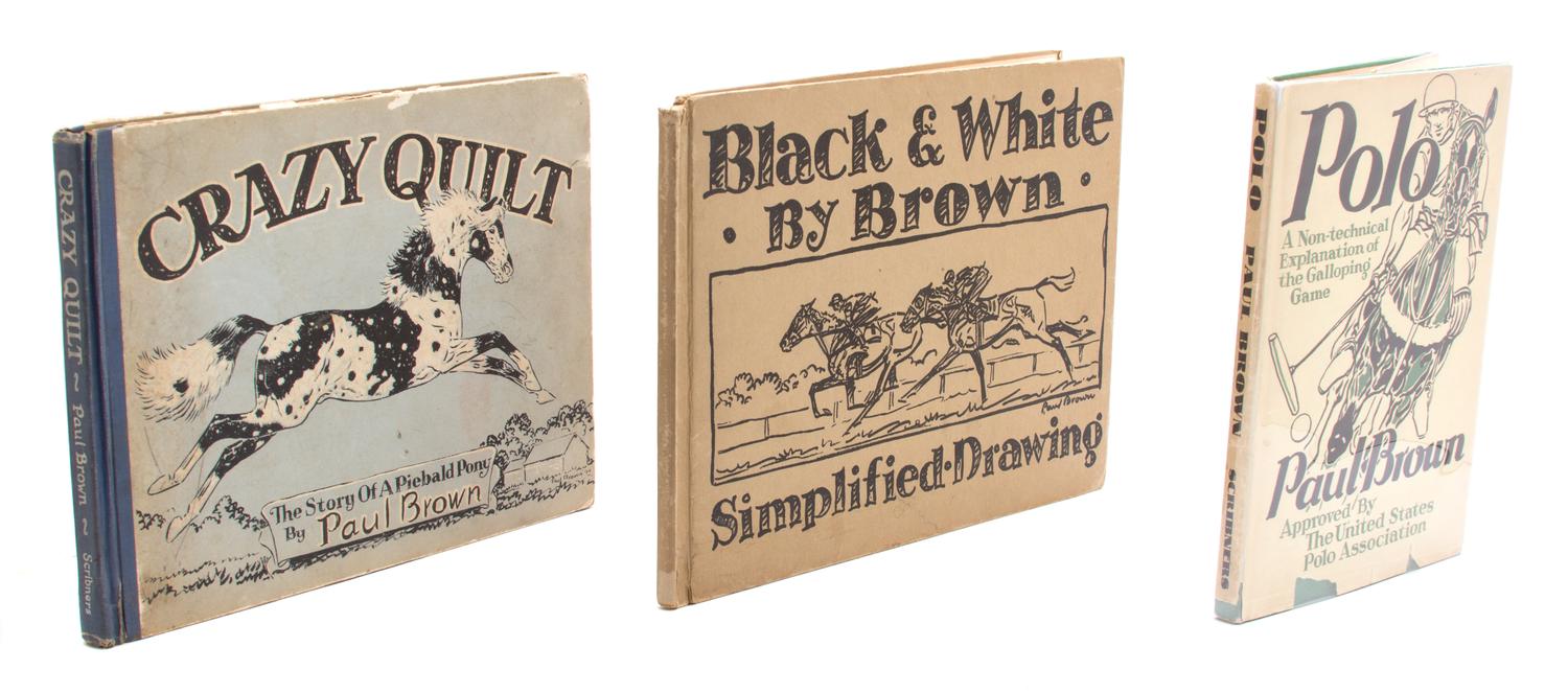 BROWN, Paul (1893-1958). Polo, A Non-Technical Explanation of the Galloping Game.